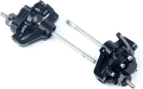 Racing 1/10th RC Crawler Car Stainless Steel Front Portal Axle Internal CVD Drive Shaft Rear Portal Axle Drive Shaft for Axial SCX10 II AR44 Axle Portal Axles, Upgrades Parts Accessories in Saudi Arabia