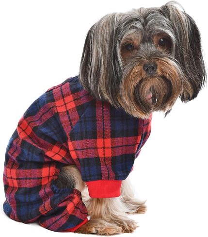 Parisian Pet Dog Pajamas - Cute Cat/Dog Onesie Size M - Pink Swan - Ideal Everyday Outfit for Female Dogs and Female in Saudi Arabia