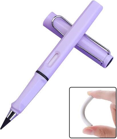 قلم سحري بدون حبر أقلام سحرية من إنفينيتي قلم رصاص سحري بدون حبر قلم إنفينيتي مع ممحاة قلم رصاص يدوم طويلاً قلم إنفينيتي قابل لإعادة الاستخدام أقلام رصاص إلى الأبد Morandi Blue in Kuwait