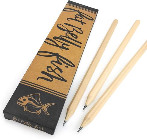 Natural Wood Unvarnished Craft Pencils - HB - Pack of 36 in Kuwait