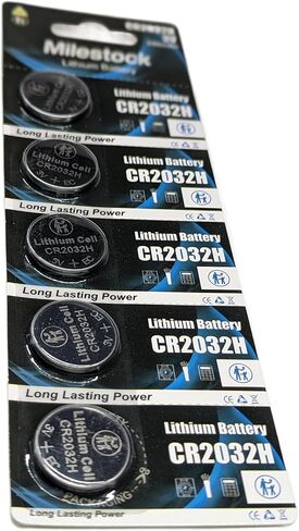 5-Pcs 3-Volt Lithium Coin Cell Battery Compatible with Accu-Chek Guide Blood Glucose Monitoring System, Sugar Monitor Meter in Saudi Arabia