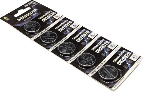 5-Pcs 3-Volt Lithium Coin Cell Battery Compatible with Accu-Chek Guide Blood Glucose Monitoring System, Sugar Monitor Meter in Saudi Arabia