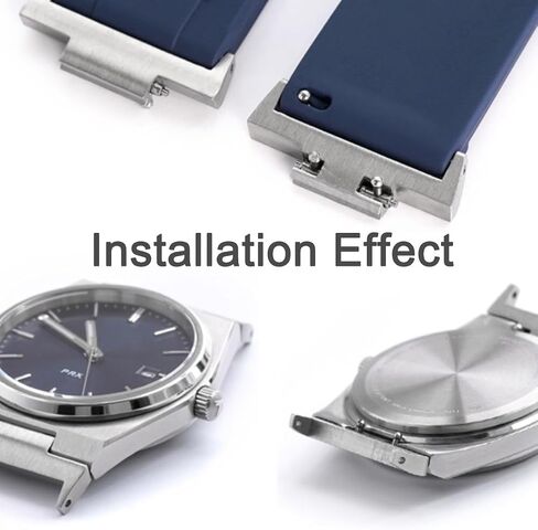 12mm Adapters For Tissot PRX strap Compatible with Tissot PRX Powermatic 80 40mm Watch Band accessories Quick Release link header in Saudi Arabia