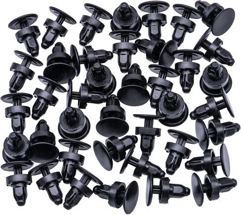 Rexka 10pcs Cowl Top Panel Retainer Clip 91508-SR3-000 for Honda Odyssey Civic CR-V Del Sol Acura Integra 91508SR3000 in Saudi Arabia