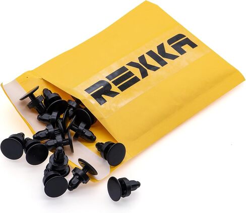 Rexka 10pcs Cowl Top Panel Retainer Clip 91508-SR3-000 for Honda Odyssey Civic CR-V Del Sol Acura Integra 91508SR3000 in Saudi Arabia