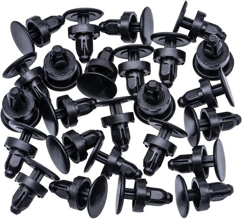 Rexka 10pcs Cowl Top Panel Retainer Clip 91508-SR3-000 for Honda Odyssey Civic CR-V Del Sol Acura Integra 91508SR3000 in Saudi Arabia
