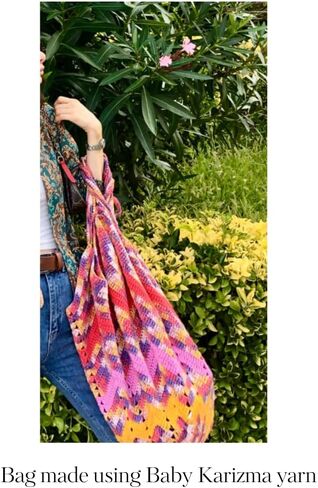 3PK خيوط كاريزما للحياكة والكروشيه، خيوط أكريليك متعددة الألوان مضادة للوبر، قوس قزح، ناعمة، قوية، إجمالي 300 جرام، 780 متر (قوس قزح) in Saudi Arabia