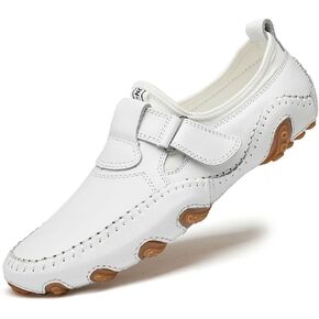 mitvr Men’s Casual Leather Loafers Shoes Penny Loafers Moccasin Flats Boat Shoes
