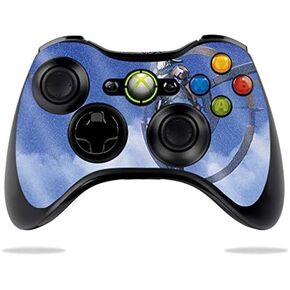 MightySkins Glossy Glitter Skin for Microsoft Xbox 360 Controller - Alpha Ring | Protective, Durable High-Gloss Glitter Finish | Easy to Apply, Remove, and Change Styles | Made in The USA