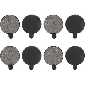4 Pairs Disc Brake Pads, Brake Pads Brake Disc Rotor, Electric Scooter Brake Pads, Semi Metal Brake Pads Replacement for 10in Electric Scooter