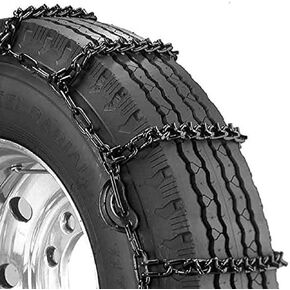Security Chain Company QG2829CAM Quik Grip V-Bar Light Truck CAM LRS Tire Traction Chain - Set of 2