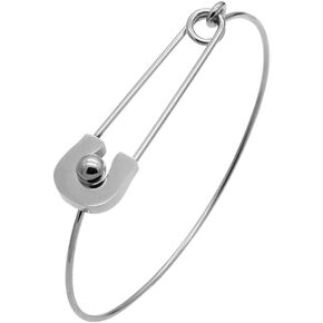Fashion Safety Pin Hook Bangle Bracelet Classic 3 Colors Simple Love Bracelet