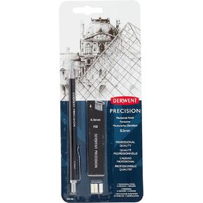 Derwent Mechanical Pencils 0.5, Metal Barrel, Precision, HB (2302428)