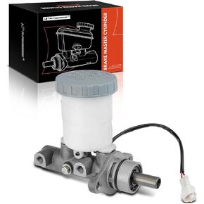 A-Premium Brake Master Cylinder with Reservoir and Cap Compatible with Suzuki Vehicles - Esteem 1995-2002, Samurai 1989-1995 - Replace OE# 5110060G00, 5110061G00, 5110070A40
