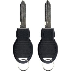 KeylessOption Replacement Keyless Entry Remote Blade Blank Insert for Smart Prox Key (Pack of 2)