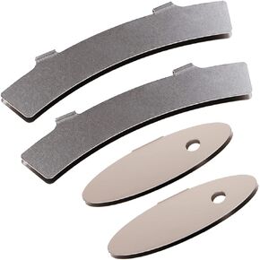 4 Pcs Bicycle Disc Brake Pads Adjusting Tool Mounting Assistant Brake Pads Disc Brake Pads Alignment Tool (Arc and Ellipse Shape)