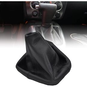 Black Car Gear Shift Knob Boot Cover Compatible with Hummer H3 2005 2006 2007 2008 2009 2010 2011