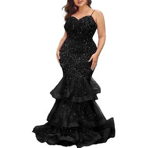 Women Sexy Sleeveless Sequin Mesh Patchwork Maxi Dress Red Plus Size Sling Cocktail Party Formal Gowns
