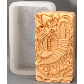 Magical GATE Silicone Mold SOAP Plaster Wax Resin Clay Door