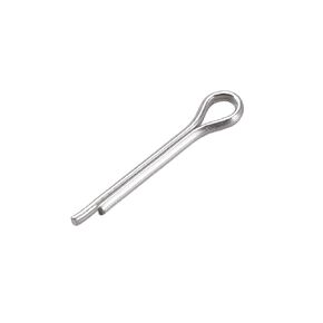 uxcell Split Cotter Pin - 2mm x 30mm 304 Stainless Steel 2-Prongs Silver Tone Fastener Clip Key 30Pcs