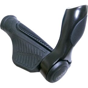 Hafny Ergonomic Lock-on Handlebar 139mm Grips with Bar End, Bike Grips, HF-652