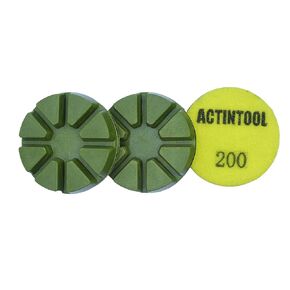 3 inch Concrete and Stone Polishing Pad, Set of 3 Grit 400 Wet or Dry Floor Polishing Pad.