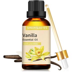 Vanilla Essential Oil 3.38 oz, 100% Pure Vanilla Aromatherapy Oil for Diffuser, Perfumes, Massage, Soap Making