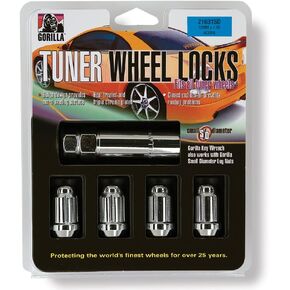 Gorilla Automotive 21631SD Small Diameter Wheel Locks (12mm x 1.50 Thread Size)