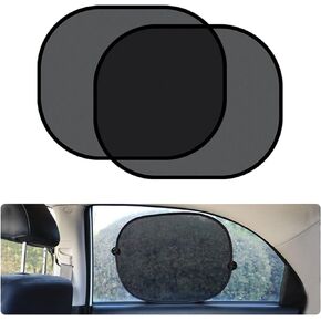 2 Pcs Car Window Shade, Baby Side Window Car Sun Shades, Car Window Shades for Side Windows, Prevent Sun, Glare and UV Rays Protection for Your Child, for Automobile - Side Window Blind