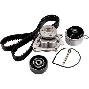 ECCPP Timing Belt Water Pump Kit Fit for 2007-2008 for Chevy Astra 2009-2011 for Chevy Aveo 2009-2011 for Chevy Aveo5 2010-2016 for Chevy Cruze 2016 for Chevy Cruze Limited 2012-2018 for Chevy Sonic