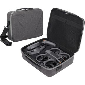 Avata 2 Carrying Case Portable Travel Bag for DJI Avata 2 Fly More Combo, Hard Shell Storage Case for DJI Avata 2, Goggles 3, RC Motion 3 Controller Accessories