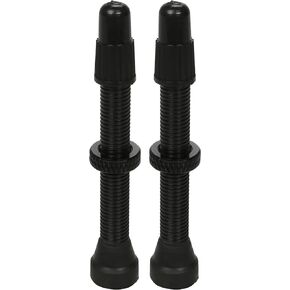 Venzo Mountain Bike Bicycle Tubeless No Tube Tire Presta Universal Valve Stems Pair of 2 Valves - ﻿Length 60mm