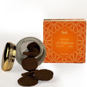 Maamoul Bakhoor Variety Box by Dukhni | Gift Set, Ramadan Hamper & Eid Gift | Authentic Assorted Arabic Oud Bakhoor Incense |20 pcs Bakhoor, 4 Luxurious Long-Lasting scents |
