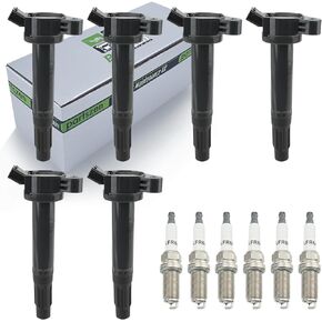 UF487 C1601 6 Ignition Coil Spark Plug Pack Fit for Toyota Avalon Highlander Camry RAV4 Sienna for Lexus RX450h ES350 IS350 2.5L 2.7L 3.5L 2006-2016