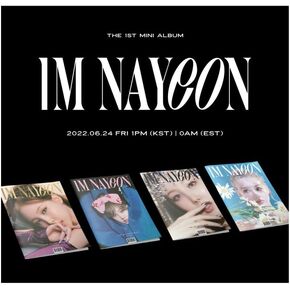 NAYEON TWICE - IM NAYEON 1st Mini Album+Pre-Order Benefit+Folded Poster+Extra Photocards Set (YEON ver.), 210 x 290 mm (JYPK1383)