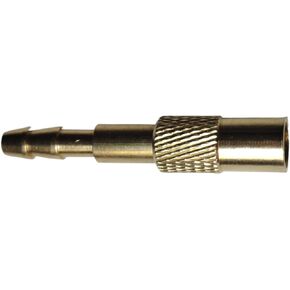 6.5mm Air Chuck Adapter - Gold Tone Tire Inflator Chuck Compressor Pump Accessory for Vehicles