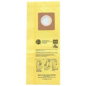 Hoover HVRAH10243 HushTone Vacuum Bags, Yellow (Pack of 10)
