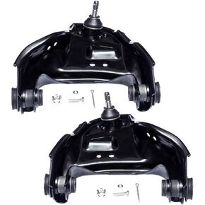 KEYOOG 2Pc Set K620172 K620173 (AWD 4WD Only) Front Upper Control Arm and Ball Joint Assembly Fit For 1984-2005 Chevy S10 Blazer [ G-MC S15 Jimmy Sonoma ] 98-00 Is-uzu Hombre [91-01 Olds Bravada]