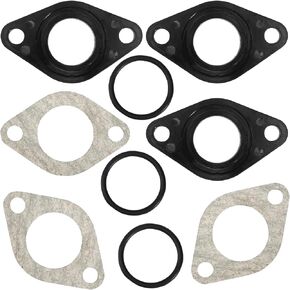 3Pcs PZ22 22mm Carburetor Gasket 50cc 70cc 90cc 110cc 125cc 140cc 150cc 4-Stroke Engine ATV Motorcycle Quad Scooter Go Kart Moped
