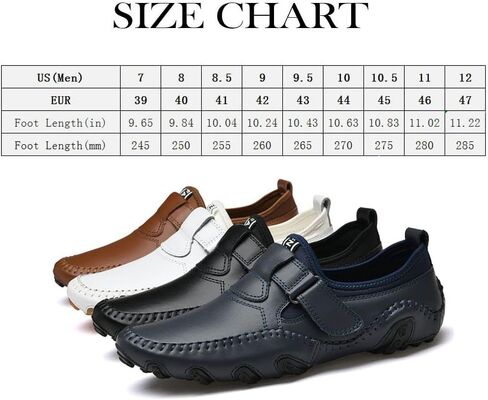 أحذية Mitvr الرجالية الكاجوال من الجلد بدون كعب أحذية Penny Loafers بدون كعب أحذية القارب in Saudi Arabia