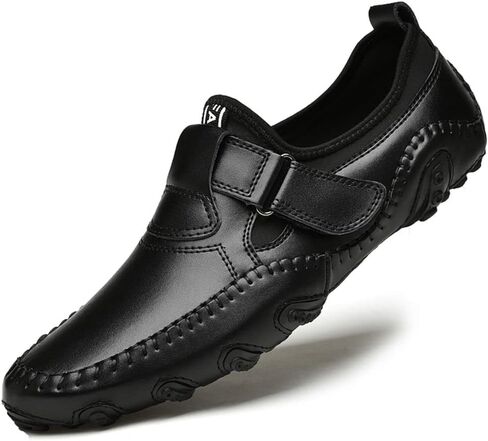 أحذية Mitvr الرجالية الكاجوال من الجلد بدون كعب أحذية Penny Loafers بدون كعب أحذية القارب in Saudi Arabia