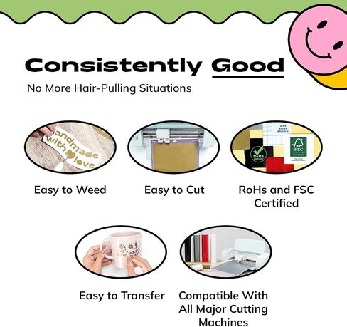 WHIPPIE Permanent Vinyl - 12" x 8 FT, Pastel Vinyl for Cricut, Adhesive Vinyl Roll for All Cutting Machine, Create Signs, Labels, Home Decal, Craft & Personalize DIY Project, Vanilla Ice in Saudi Arabia