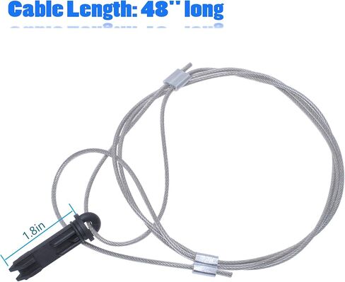 حبل تبديل قابل للفصل للمقطورة من Ketofa 52020، مجموعة كابل أمان لسحب الكبح للمقطورة، استبدال كابل منفصل للمقطورة in Kuwait