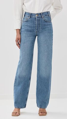 ANINE BING Women's Gavin Long Jeans in Saudi Arabia
