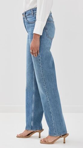 ANINE BING Women's Gavin Long Jeans in Saudi Arabia