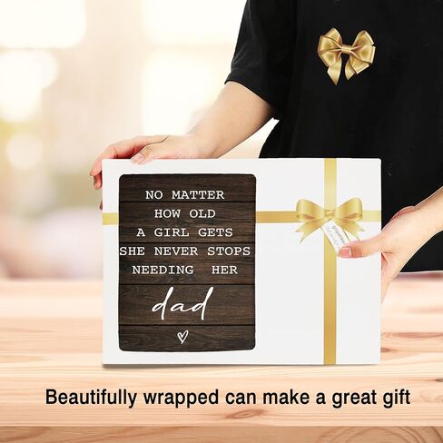 Dad Gifts from Daughter,Dad Picture Frame from Daughter,Dad and Daughter Picture Frame,Dad 4x6 Picture Frame,Gifts for Dad from Daughter,Dad Gifts,Dad Picture Frames in Saudi Arabia