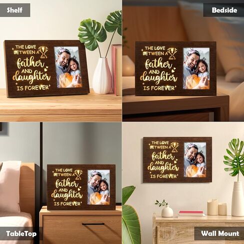 Memorial Gifts Glowing Picture Frame Sympathy Gifts for Loss of Loved One Mom Dad Son Husband Friend, Unique Bereavement Condolence Gifts Ideas Grief In Memory of Loved One Remembrance Gifts-4x6 Photo in Kuwait