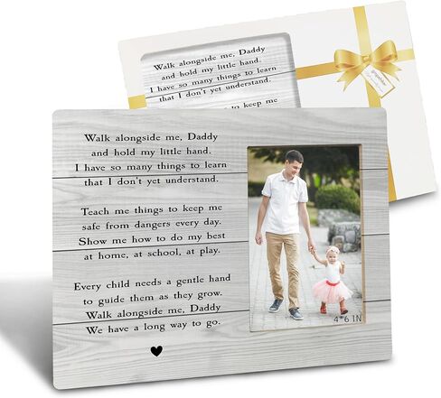 Dad Gifts from Daughter,Dad Picture Frame from Daughter,Dad and Daughter Picture Frame,Dad 4x6 Picture Frame,Gifts for Dad from Daughter,Dad Gifts,Dad Picture Frames in Saudi Arabia