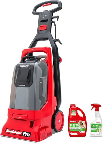 منظف ​​السجاد Rug Doctor Pro Deep Pet Pack، كبير، أحمر in Kuwait