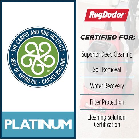 منظف ​​السجاد Rug Doctor Pro Deep Pet Pack، كبير، أحمر in Kuwait